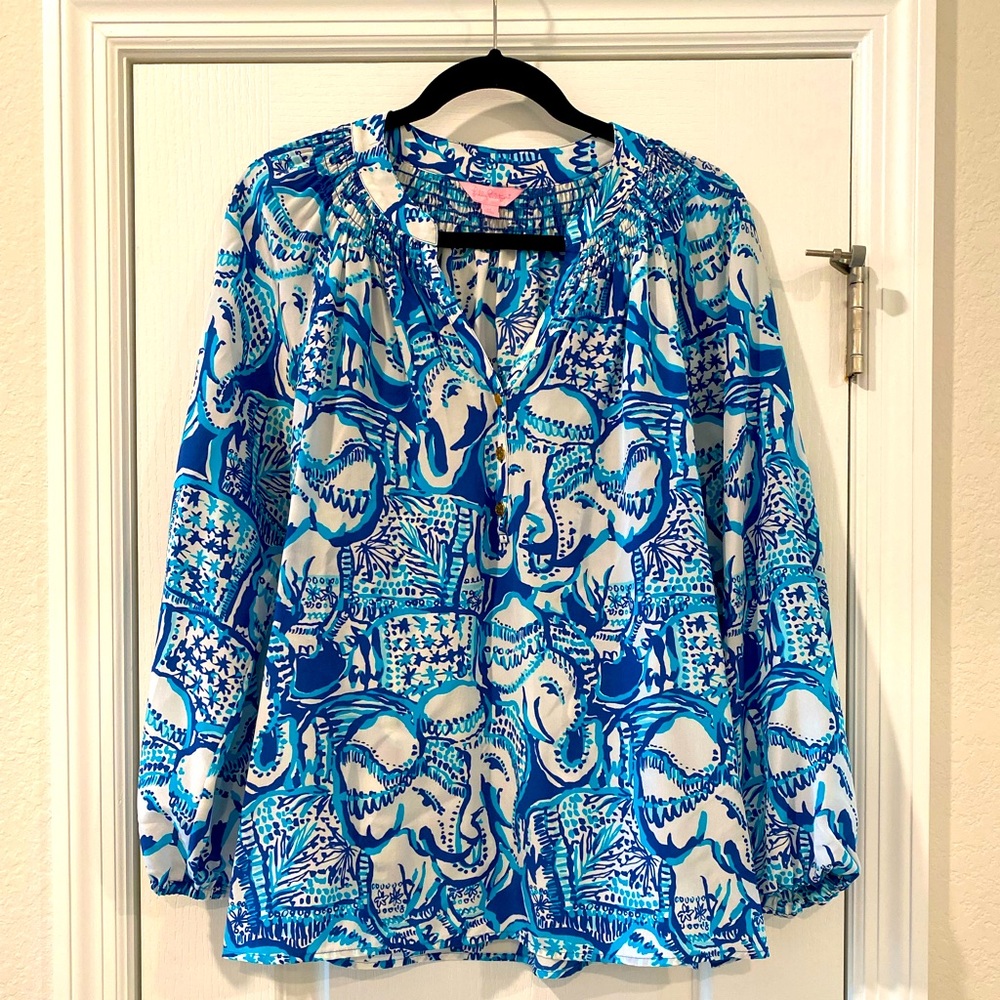 Lilly Pulitzer Silk Blouse
